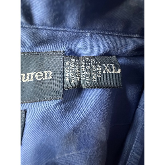 Ralph Lauren Blake Blue Button Down Long Sleeve XL - Picture 5 of 7